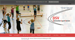 Desktop Screenshot of dtv1860.de