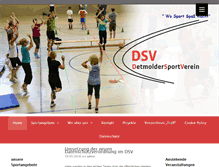Tablet Screenshot of dtv1860.de